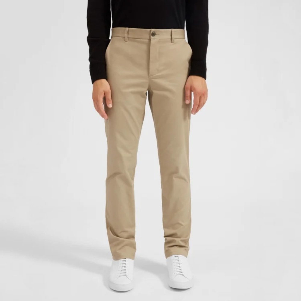 EVERLANE The Heavyweight Straight Chino in Khaki Size 31x30 NWT Ever Lane